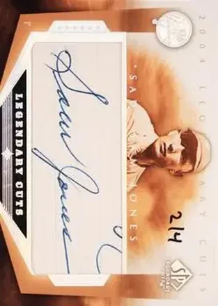 2004 SP Legendary Cuts - Legendary Cuts #SJ - Sam Jones - New York Yankees