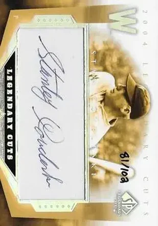 2004 SP Legendary Cuts - Legendary Cuts #ST - Stanley Coveleski - Cleveland Indians