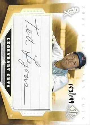 2004 SP Legendary Cuts - Legendary Cuts #TL - Ted Lyons - Chicago White Sox