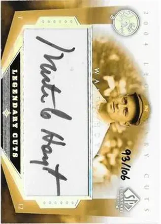 2004 SP Legendary Cuts - Legendary Cuts #WH - Waite Hoyt - New York Yankees