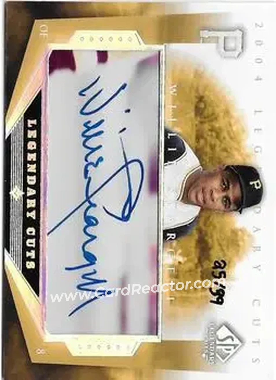 2004 SP Legendary Cuts - Legendary Cuts #WS - Willie Stargell - Pittsburgh Pirates - Front