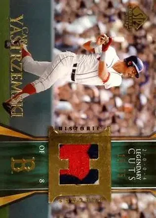 2004 SP Legendary Cuts - Historic Patches #HP-CY - Carl Yastrzemski - Boston Red Sox