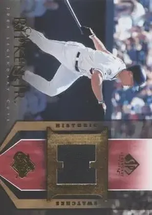 2004 SP Legendary Cuts - Historic Swatches #HS-CR - Cal Ripken - Baltimore Orioles