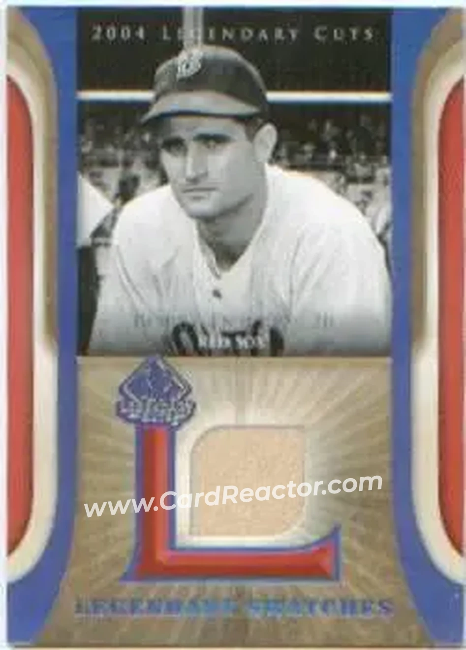 2004 SP Legendary Cuts - Legendary Swatches #LSW-BD - Bobby Doerr - Boston Red Sox - Front