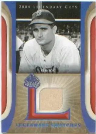 2004 SP Legendary Cuts - Legendary Swatches #LSW-BD - Bobby Doerr - Boston Red Sox