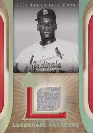 2004 SP Legendary Cuts - Legendary Swatches #LSW-BG - Bob Gibson - St. Louis Cardinals