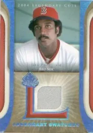 2004 SP Legendary Cuts - Legendary Swatches #LSW-JR - Jim Rice - Boston Red Sox