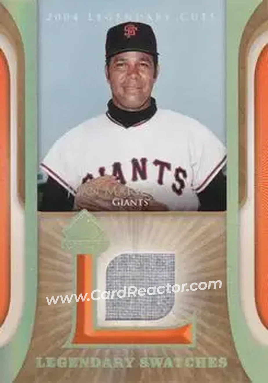 2004 SP Legendary Cuts - Legendary Swatches #LSW-MA - Juan Marichal - San Francisco Giants - Front