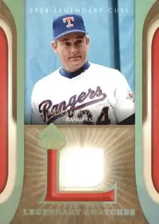 2004 SP Legendary Cuts - Legendary Swatches #LSW-NR - Nolan Ryan - Texas Rangers