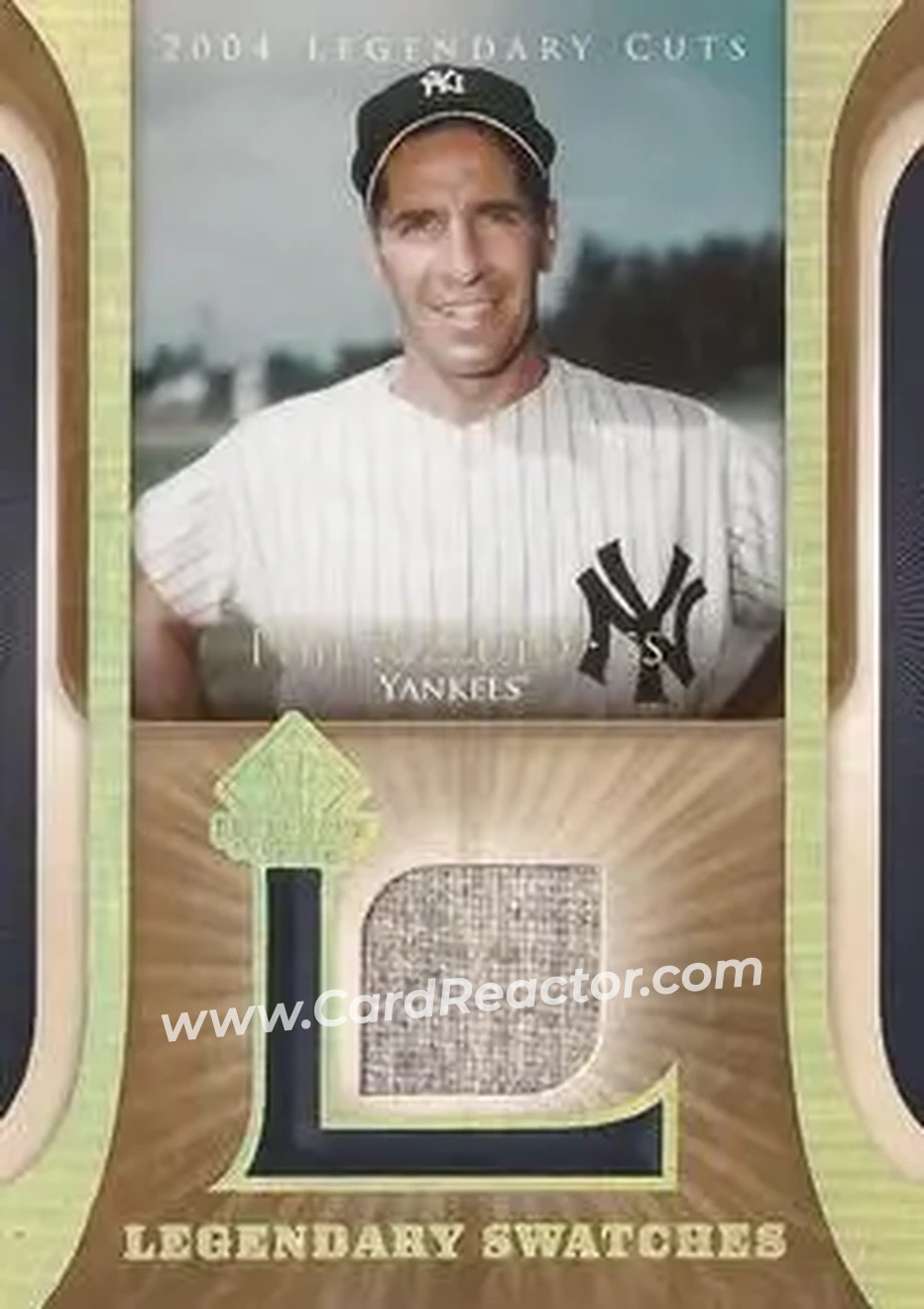 2004 SP Legendary Cuts - Legendary Swatches #LSW-RI - Phil Rizzuto - New York Yankees - Front