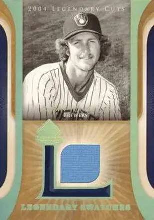 2004 SP Legendary Cuts - Legendary Swatches #LSW-RY - Robin Yount - Milwaukee Brewers