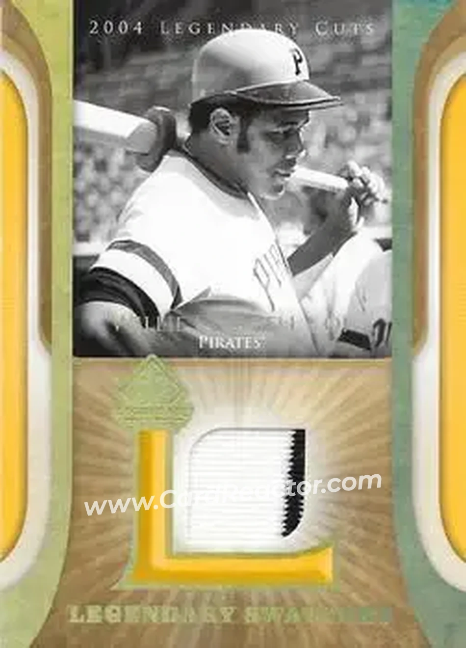 2004 SP Legendary Cuts - Legendary Swatches #LSW-ST - Willie Stargell - Pittsburgh Pirates - Front