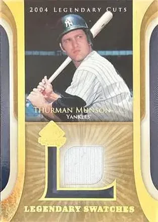 2004 SP Legendary Cuts - Legendary Swatches #LSW-TM - Thurman Munson - New York Yankees