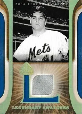 2004 SP Legendary Cuts - Legendary Swatches #LSW-TS - Tom Seaver - New York Mets