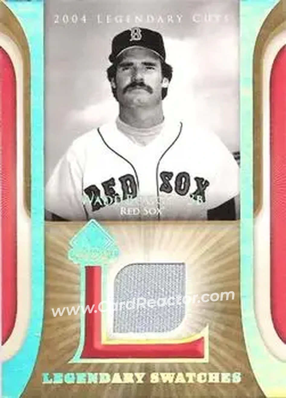 2004 SP Legendary Cuts - Legendary Swatches #LSW-WB - Wade Boggs - Boston Red Sox - Front