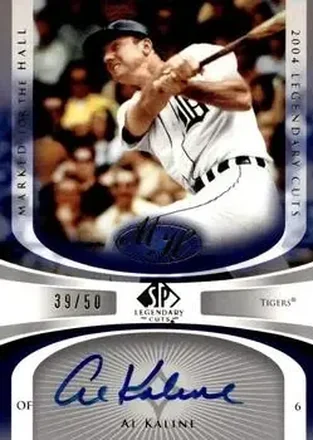 2004 SP Legendary Cuts - Marked for the Hall #MH-AK - Al Kaline - Detroit Tigers