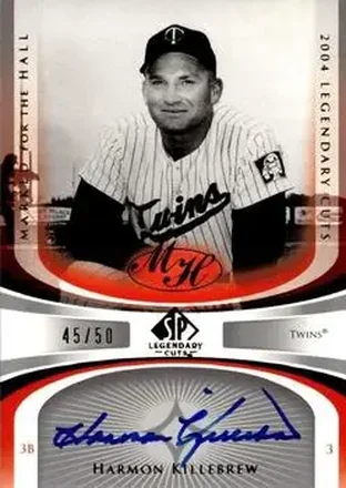 2004 SP Legendary Cuts - Marked for the Hall #MH-HK - Harmon Killebrew - Minnesota Twins