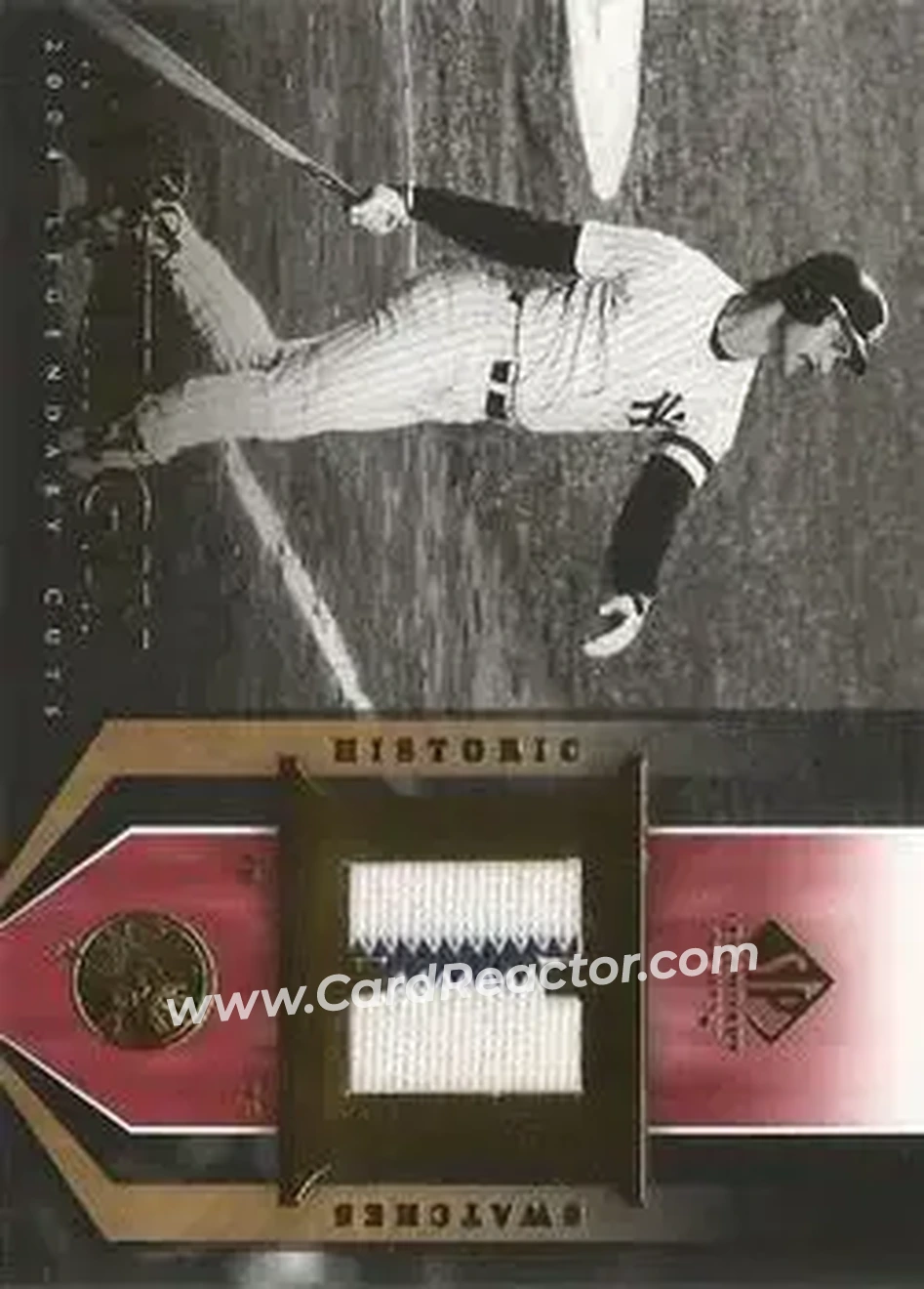 2004 SP Legendary Cuts - Historic Swatches #HS-DM - Don Mattingly - New York Yankees - Front