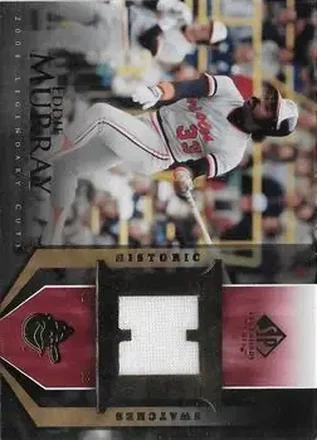 2004 SP Legendary Cuts - Historic Swatches #HS-EM - Eddie Murray - Baltimore Orioles