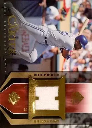 2004 SP Legendary Cuts - Historic Swatches #HS-JC - Joe Carter - Toronto Blue Jays