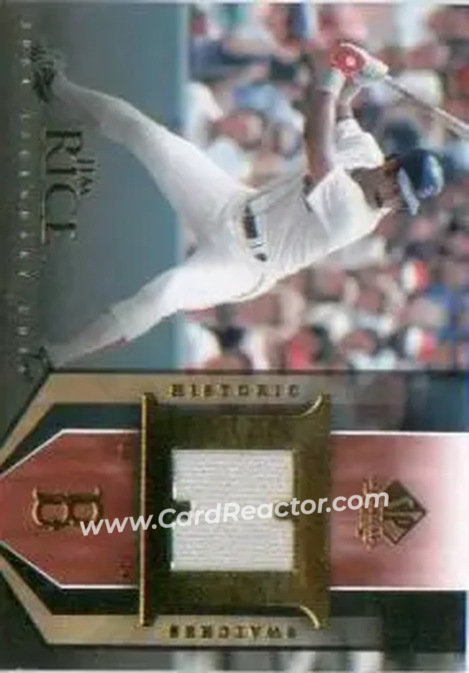 2004 SP Legendary Cuts - Historic Swatches #HS-JR - Jim Rice - Boston Red Sox - Front