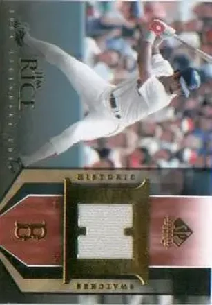 2004 SP Legendary Cuts - Historic Swatches #HS-JR - Jim Rice - Boston Red Sox