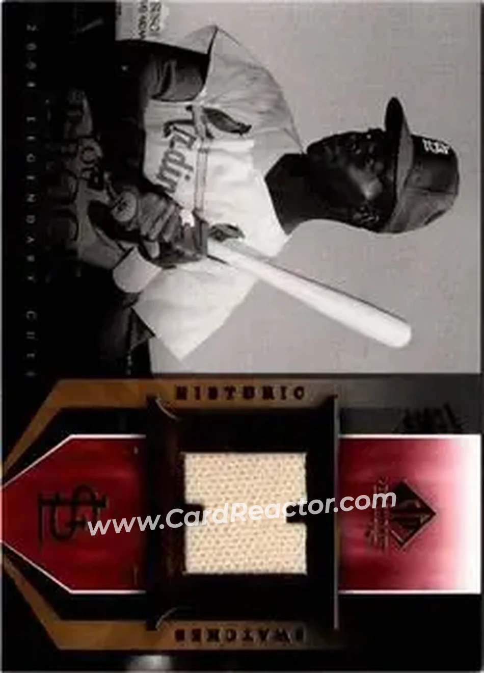 2004 SP Legendary Cuts - Historic Swatches #HS-LB - Lou Brock - St. Louis Cardinals - Front