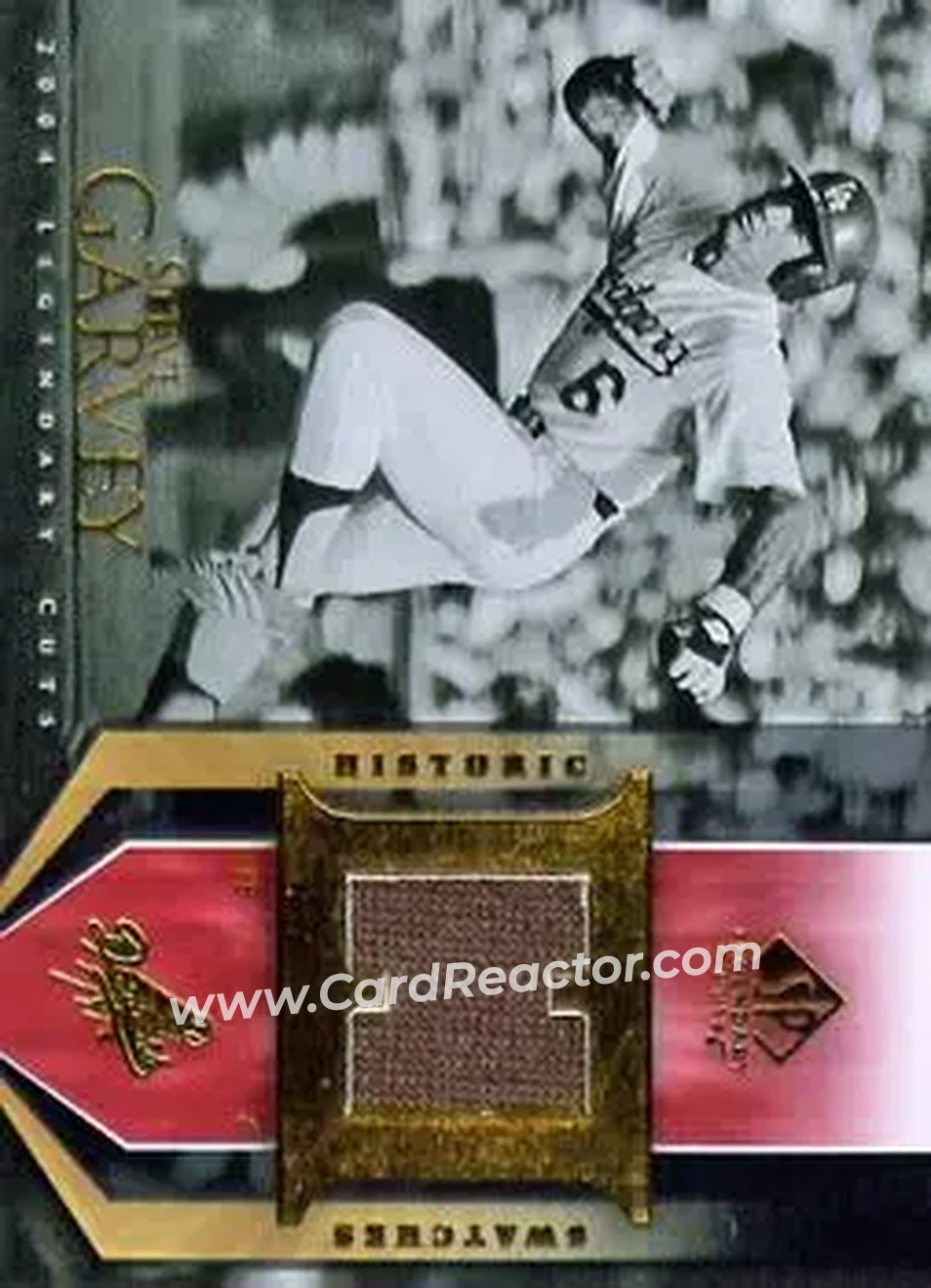 2004 SP Legendary Cuts - Historic Swatches #HS-SG - Steve Garvey - Los Angeles Dodgers - Front