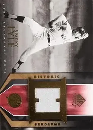2004 SP Legendary Cuts - Historic Swatches #HS-SL - Sparky Lyle - New York Yankees
