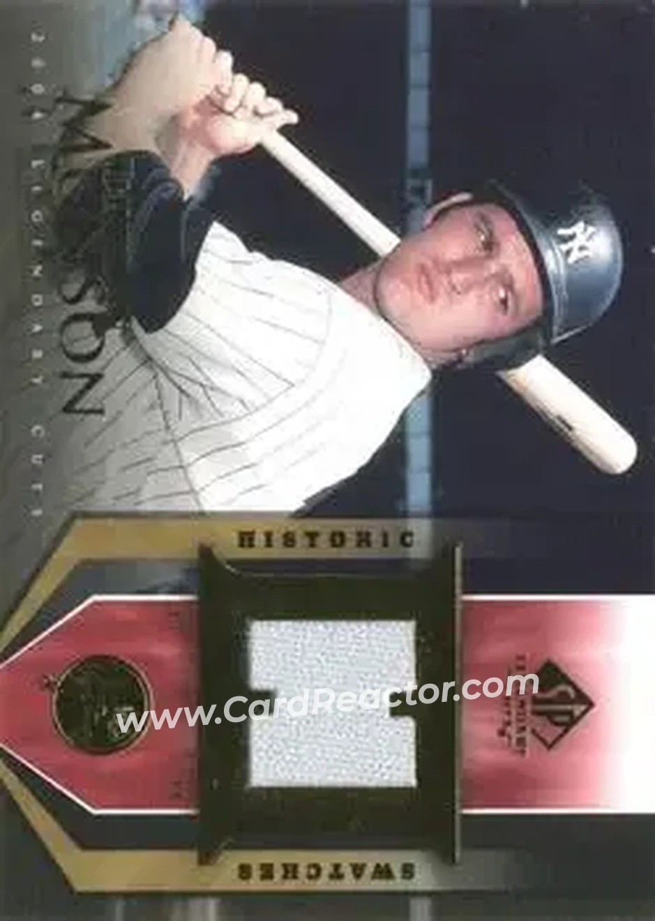 2004 SP Legendary Cuts - Historic Swatches #HS-TM - Thurman Munson - New York Yankees - Front