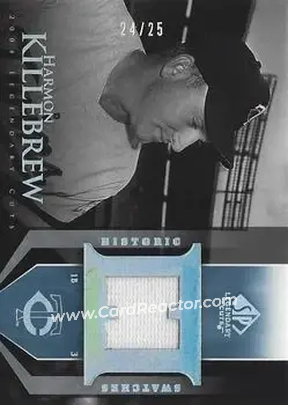 2004 SP Legendary Cuts - Historic Swatches 25 #HS-HK - Harmon Killebrew - Minnesota Twins - Front