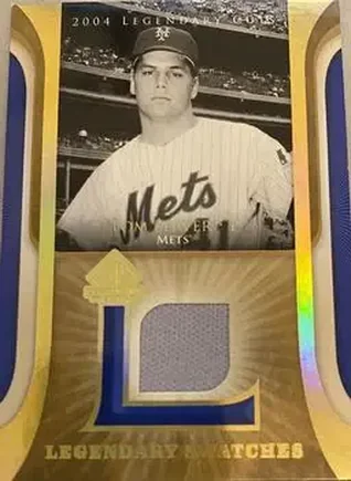 2004 SP Legendary Cuts - Legendary Swatches 15 #LSW-TS - Tom Seaver - New York Mets