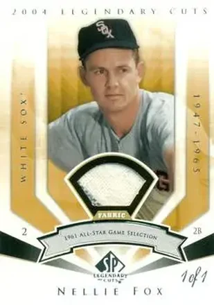 2004 SP Legendary Cuts feature card