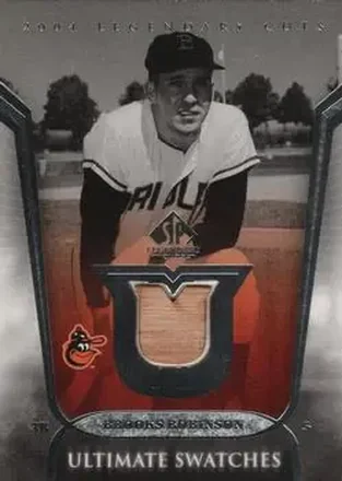2004 SP Legendary Cuts - Ultimate Swatches #US-BR - Brooks Robinson - Baltimore Orioles
