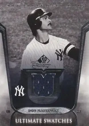 2004 SP Legendary Cuts - Ultimate Swatches #US-DM - Don Mattingly - New York Yankees