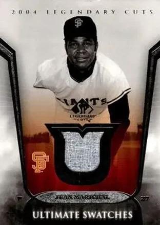 2004 SP Legendary Cuts - Ultimate Swatches #US-MA - Juan Marichal - San Francisco Giants
