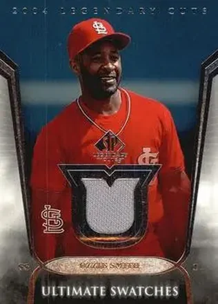 2004 SP Legendary Cuts - Ultimate Swatches #US-OS - Ozzie Smith - St. Louis Cardinals
