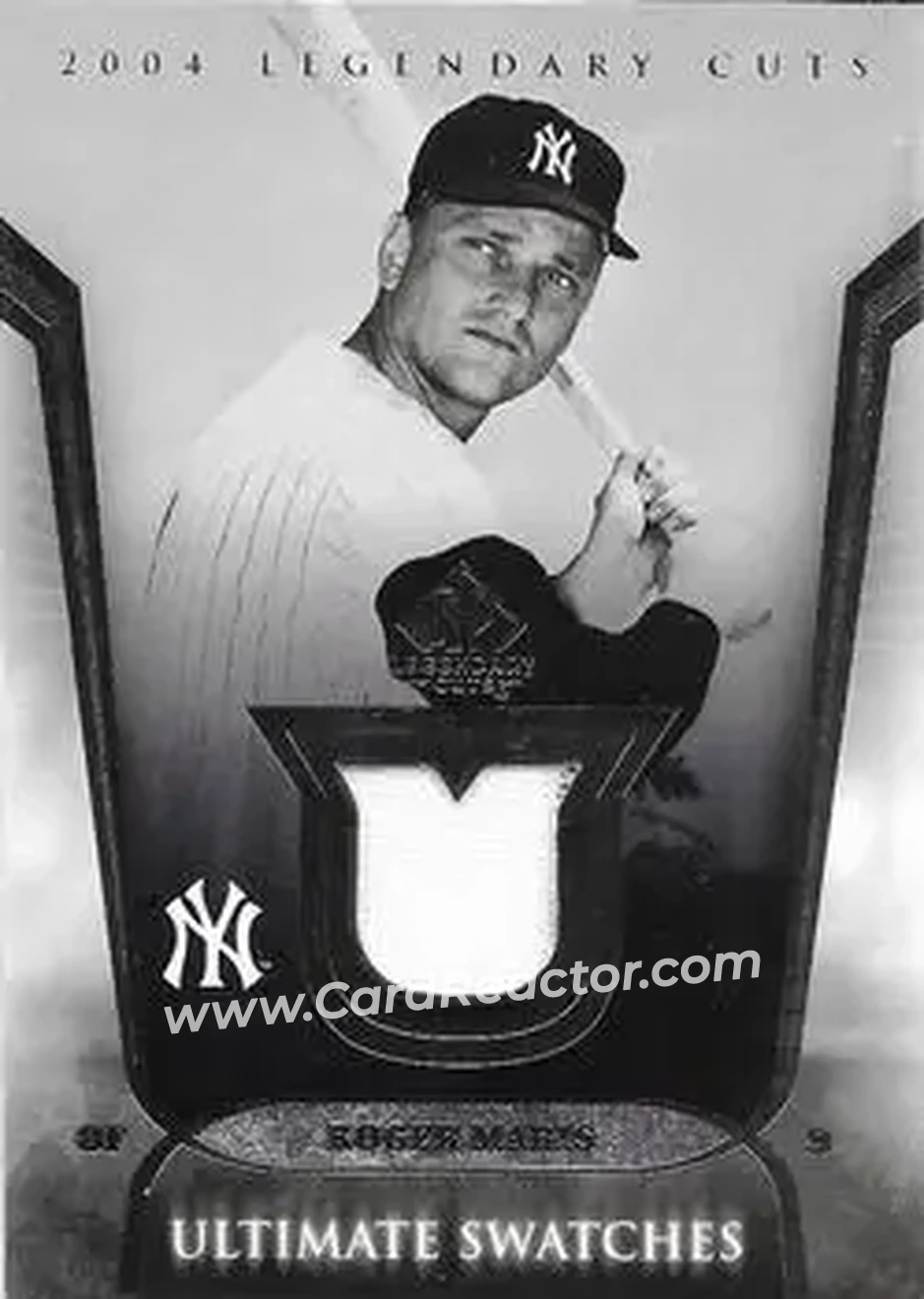 2004 SP Legendary Cuts - Ultimate Swatches #US-RM - Roger Maris - New York Yankees - Front