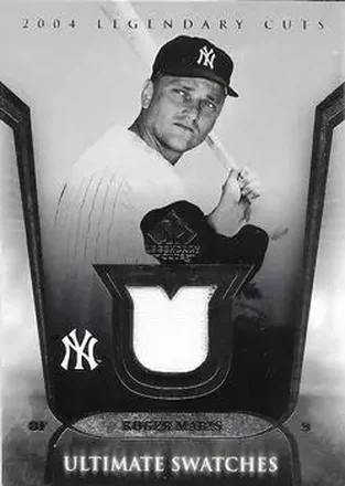 2004 SP Legendary Cuts - Ultimate Swatches #US-RM - Roger Maris - New York Yankees