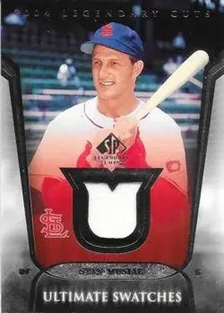 2004 SP Legendary Cuts - Ultimate Swatches #US-SM - Stan Musial - St. Louis Cardinals