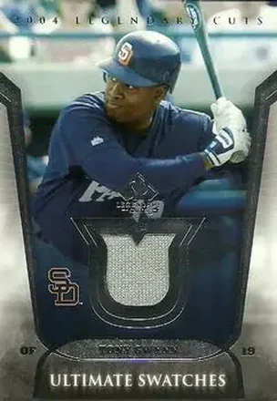 2004 SP Legendary Cuts - Ultimate Swatches #US-TG - Tony Gwynn - San Diego Padres