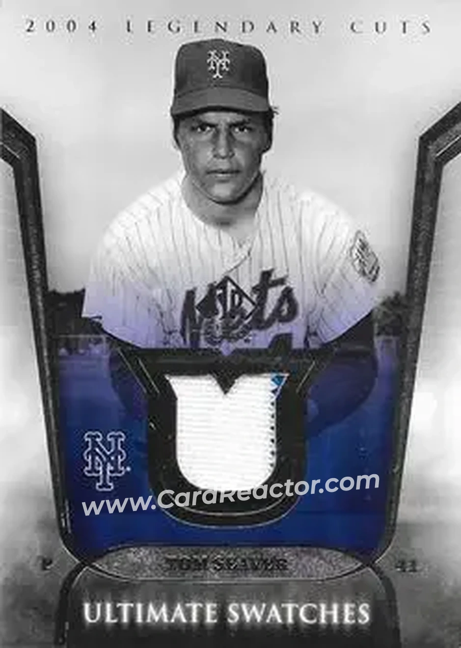 2004 SP Legendary Cuts - Ultimate Swatches #US-TS - Tom Seaver - New York Mets - Front