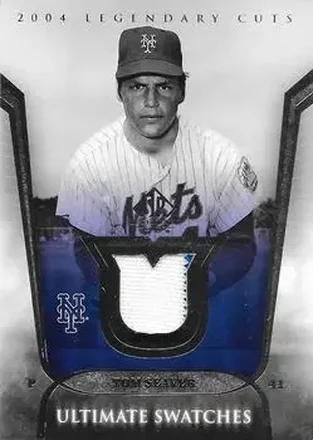 2004 SP Legendary Cuts - Ultimate Swatches #US-TS - Tom Seaver - New York Mets