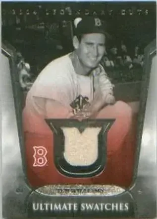 2004 SP Legendary Cuts - Ultimate Swatches #US-TW - Ted Williams - Boston Red Sox
