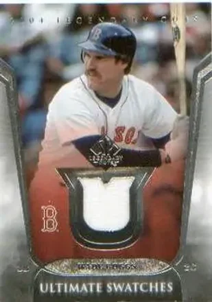 2004 SP Legendary Cuts - Ultimate Swatches #US-WB - Wade Boggs - Boston Red Sox