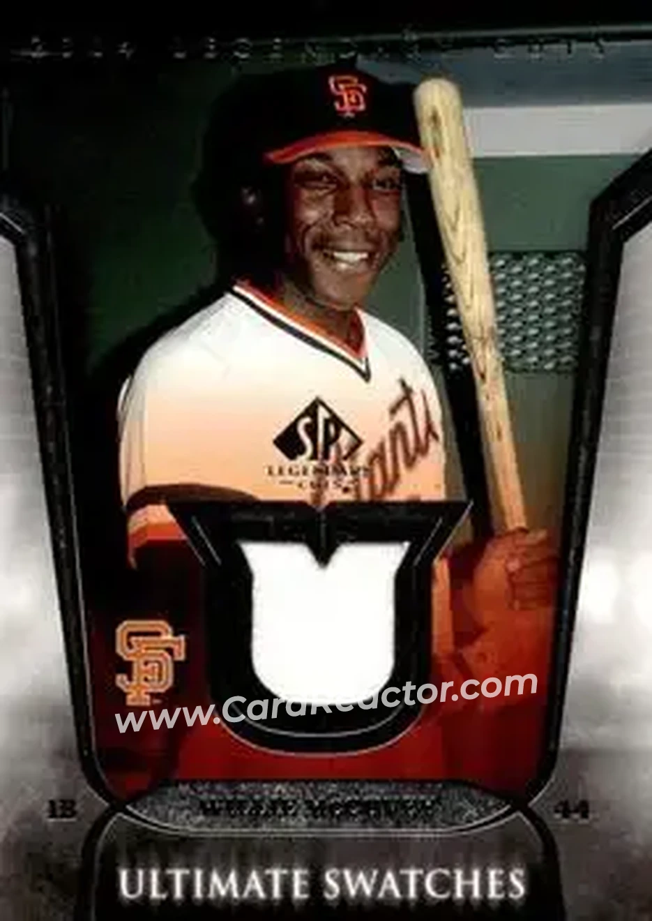 2004 SP Legendary Cuts - Ultimate Swatches #US-WM - Willie McCovey - San Francisco Giants - Front