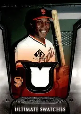 2004 SP Legendary Cuts - Ultimate Swatches #US-WM - Willie McCovey - San Francisco Giants
