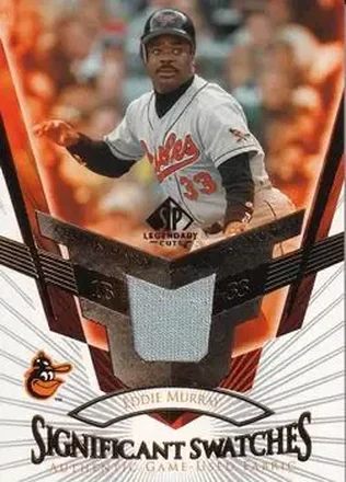 2004 SP Legendary Cuts - Significant Swatches #SS-EM - Eddie Murray - Baltimore Orioles