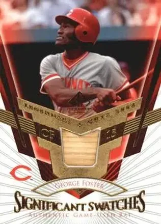 2004 SP Legendary Cuts - Significant Swatches #SS-GF - George Foster - Cincinnati Reds