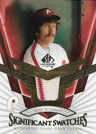 2004 SP Legendary Cuts - Significant Swatches #SS-MS - Mike Schmidt - Philadelphia Phillies